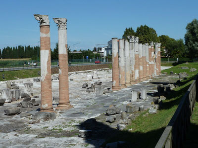 Ruinen in Aquileia