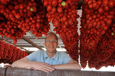 Aus Piennolo-Tomaten kann Tomatenessig hergestellt werden.